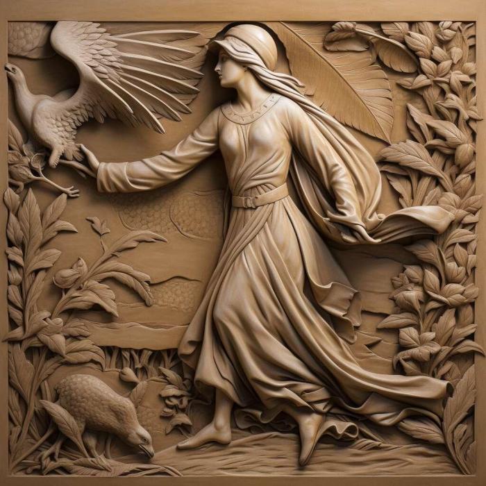 نموذج ثلاثي الأبعاد لآلة CNC 3D Art 